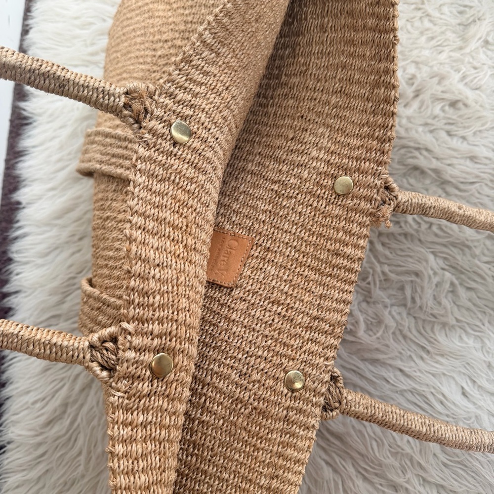 Clare V La Tropezienne Raffia Tote - Picture 3 of 9